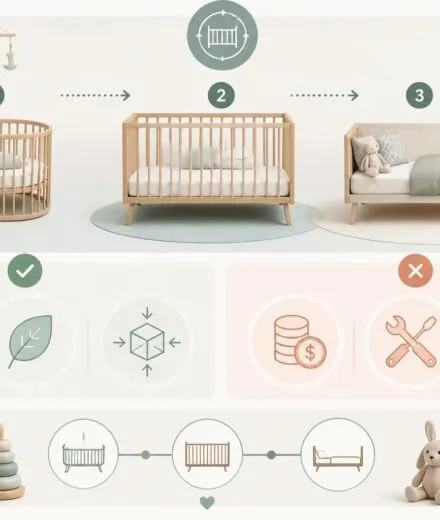 découvrez les avantages et inconvénients du lit bébé évolutif, ainsi que notre sélection des meilleurs modèles pour 2026, pour un sommeil sûr et confortable de votre enfant.