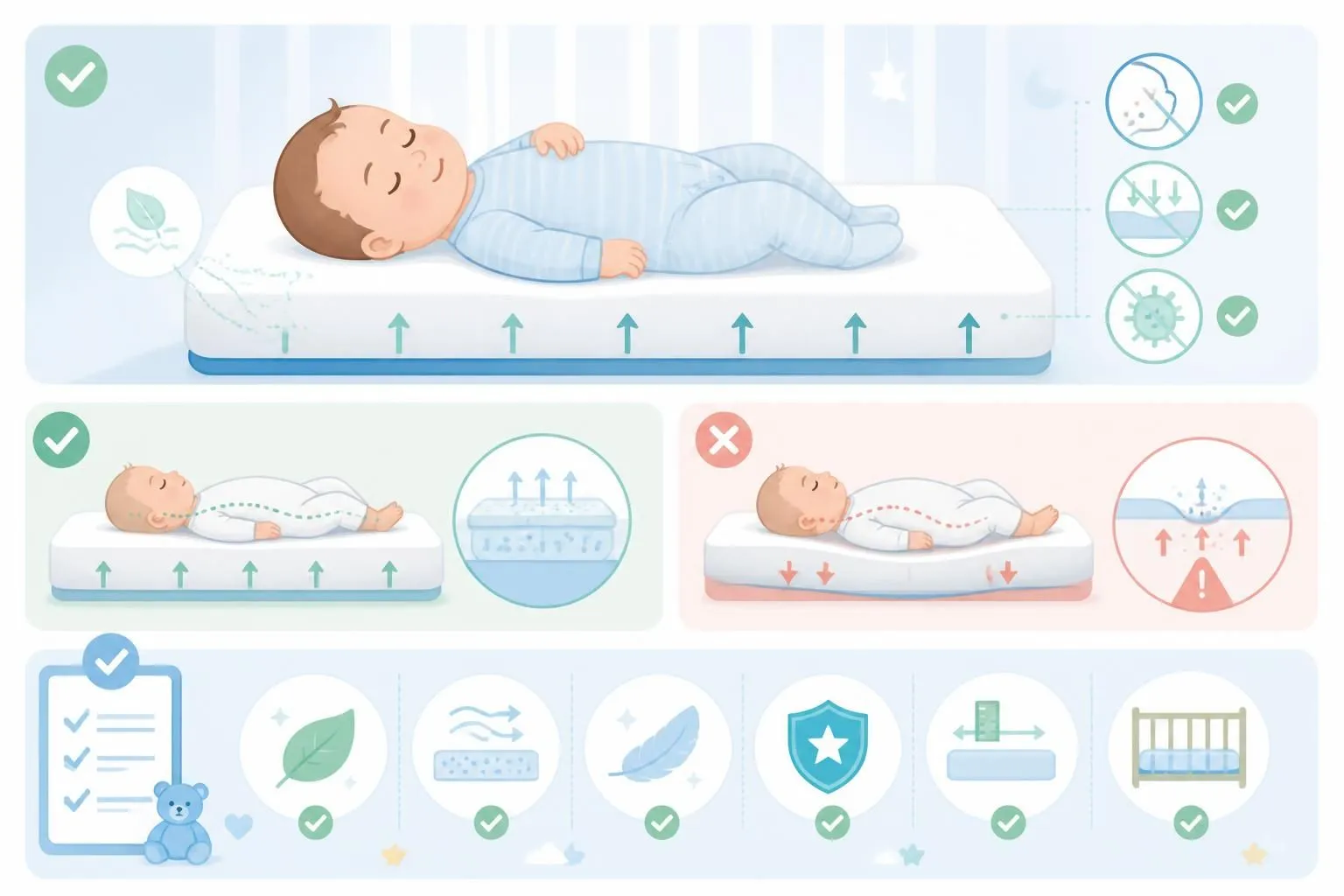 découvrez pourquoi un matelas bébé ferme est essentiel pour la sécurité et le confort de votre nourrisson, et apprenez à choisir un modèle sûr et adapté à ses besoins.