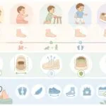 Premières chaussures de bébé : à quel âge en mettre et comment bien les choisir selon les podologues découvrez à quel âge mettre les premières chaussures à votre bébé et nos conseils de podologues pour bien les choisir, assurant confort et développement optimal des pieds.