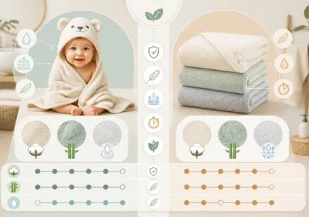 découvrez comment choisir la sortie de bain idéale pour bébé en 2026 : cape ou serviette, quelles matières privilégier pour douceur et absorbance, accompagnées de notre sélection exclusive.